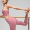Airbrush Legging 7/8 z High-Waist – kolor „Pink Wild Rose”
