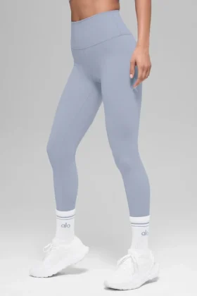 Airbrush Legging 7/8 z wysokim stanem i efektem Airbrush – Winter Frost