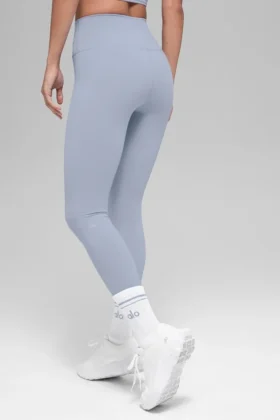Airbrush Legging 7/8 z wysokim stanem i efektem Airbrush – Winter Frost