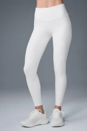 Airbrush Legging High-Waist 7/8 – białe