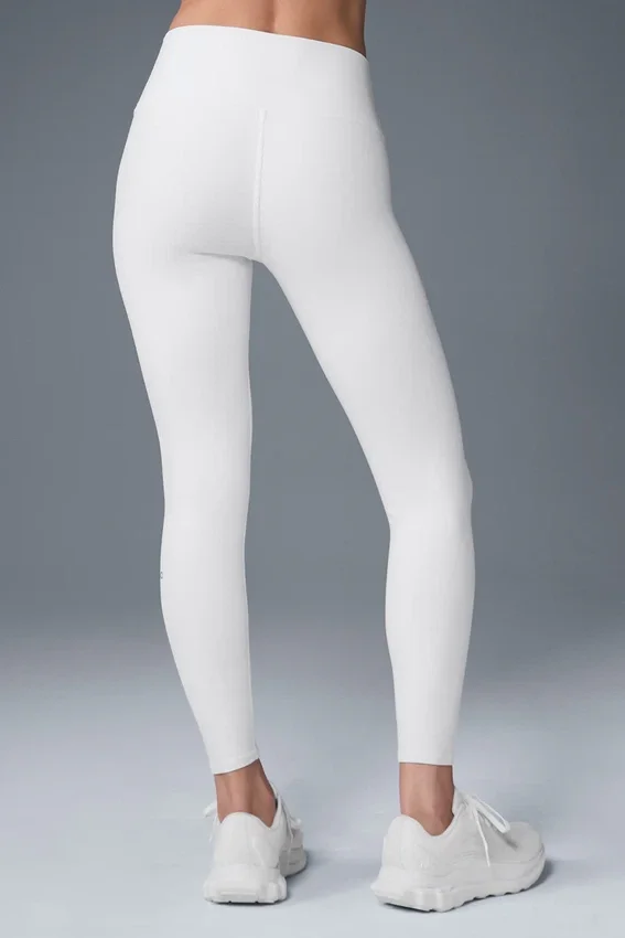 Airbrush Legging High-Waist 7/8 – białe