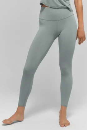 Airbrush Legging High-Waist o długości 7/8 – Lunar Grey