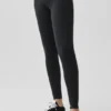 Airbrush Legging z niskim stanem – czarne