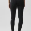 Airbrush Legging z niskim stanem – czarne