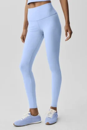 Airbrush Legging z wysokim stanem – jasnoniebieskie