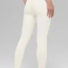 Airbrush Legging z wysokim stanem – kolor kości słoniowej