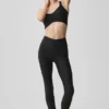 Airlift High-Waist 7/8 Horizon Legginsy – czarne