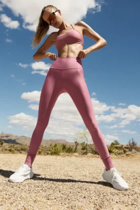 Airlift Legging High-Waist 7/8 – kolor „Pink Wild Rose”