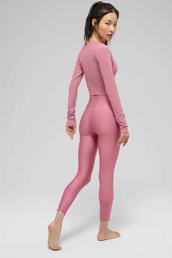 Airlift Legging High-Waist 7/8 – kolor „Pink Wild Rose”