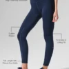 Airlift Legging High-Waist 7/8 – Navy