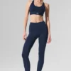 Airlift Legging High-Waist 7/8 – Navy