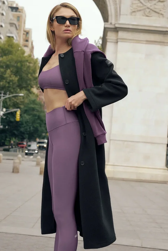 Airlift Legging High-Waist 7/8 – Plum Kiss