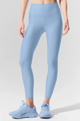 Airlift Legging High-Waist 7/8 – Seashell Blue
