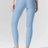 Airlift Legging High-Waist 7/8 – Seashell Blue