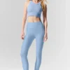 Airlift Legging High-Waist 7/8 – Seashell Blue