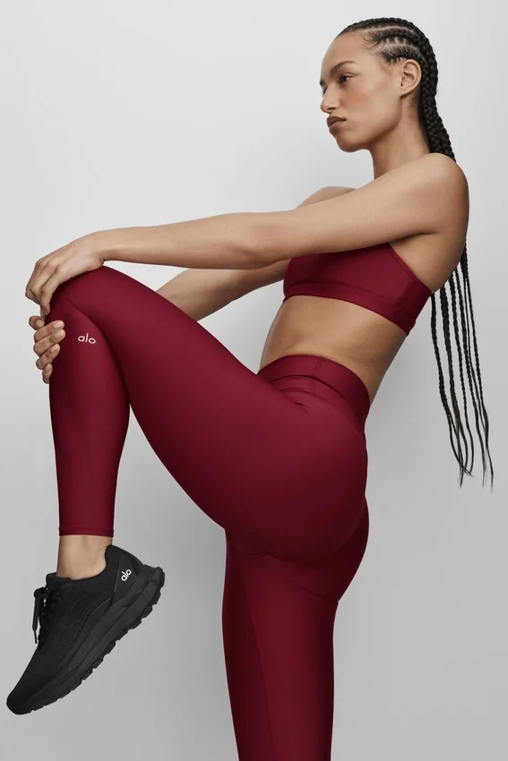 Airlift Legging High-Waist 7/8 – Summer Romance Red