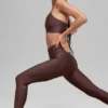 Airlift Legging High-Waist o długości 7/8 – kolor Brownstone