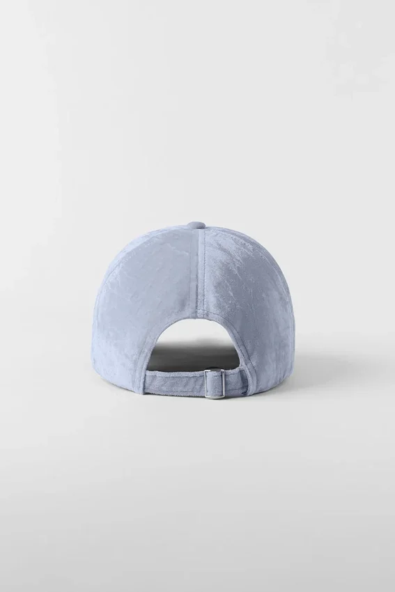Aksamitna czapka Off-Duty – Winter Frost