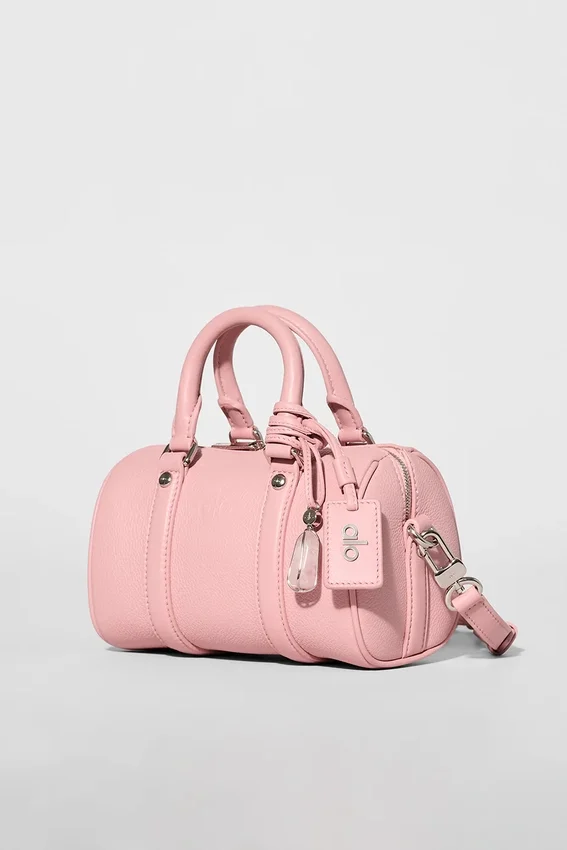 Alo Mini Voyage – skóra w kolorze vintage pink