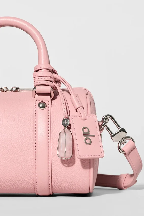 Alo Mini Voyage – skóra w kolorze vintage pink