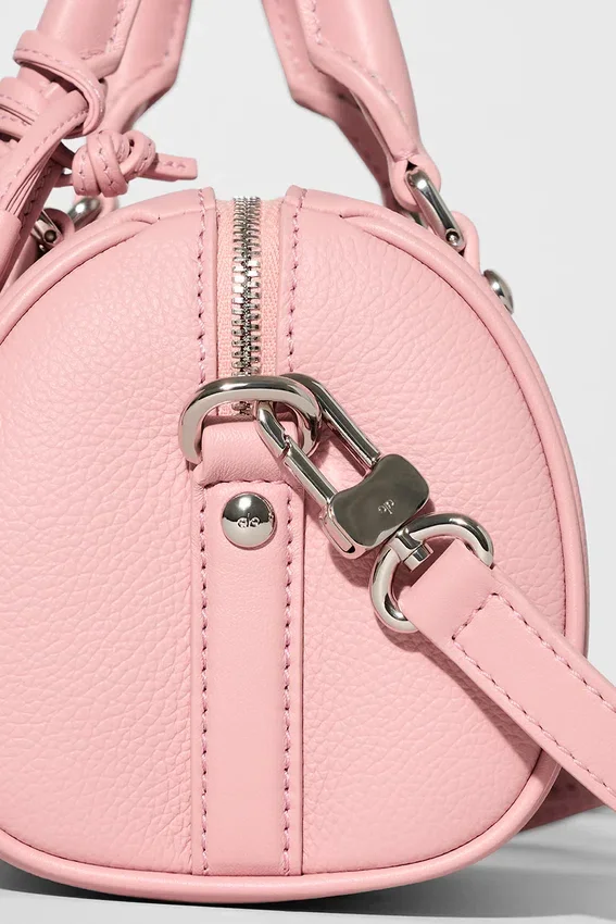Alo Mini Voyage – skóra w kolorze vintage pink