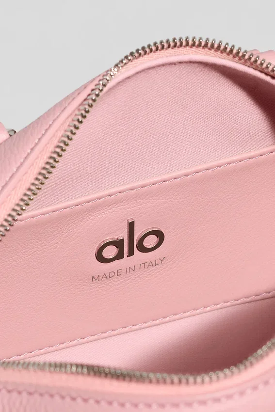 Alo Mini Voyage – skóra w kolorze vintage pink