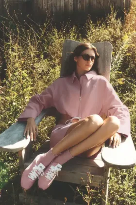 Alo Sunset Sneakersy – Vintage Pink