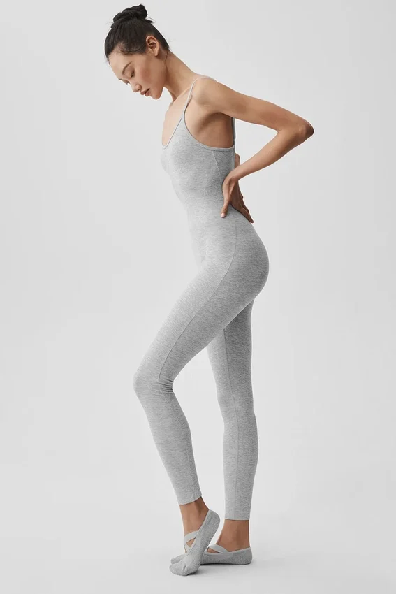 Alosoft One and Done Kombinezon jednoczęściowy – Athletic Heather Grey