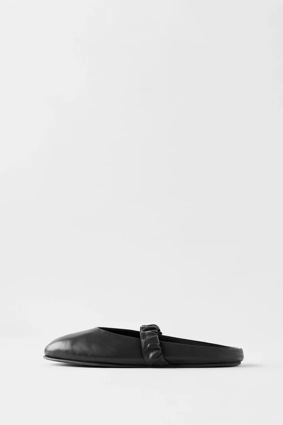 Ballet Mule marki Alo – czarne
