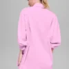 Bawełniana koszula z guzikami i długim rękawem „Real Deal” – kolor Candy Heart Pink