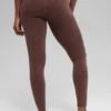 Bezszwowe High-Waist legginsy w dwóch odcieniach – Brownstone Heather