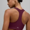 Biustonosz Airlift Advantage z tyłem typu racerback – bordowy