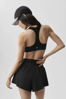 Biustonosz Airlift Advantage z tyłem typu racerback – czarny