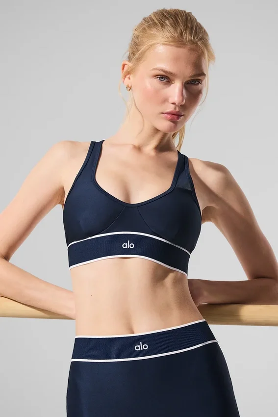 Biustonosz Airlift Mesh Darling – granatowy