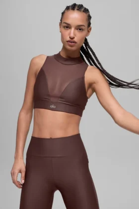 Biustonosz Airlift Mesh Infatuation – Brownstone