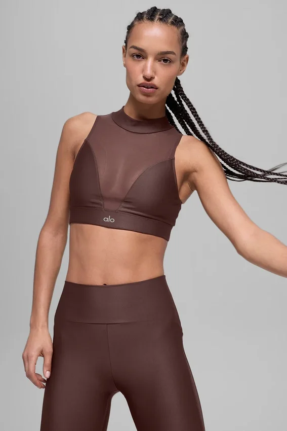 Biustonosz Airlift Mesh Infatuation – Brownstone