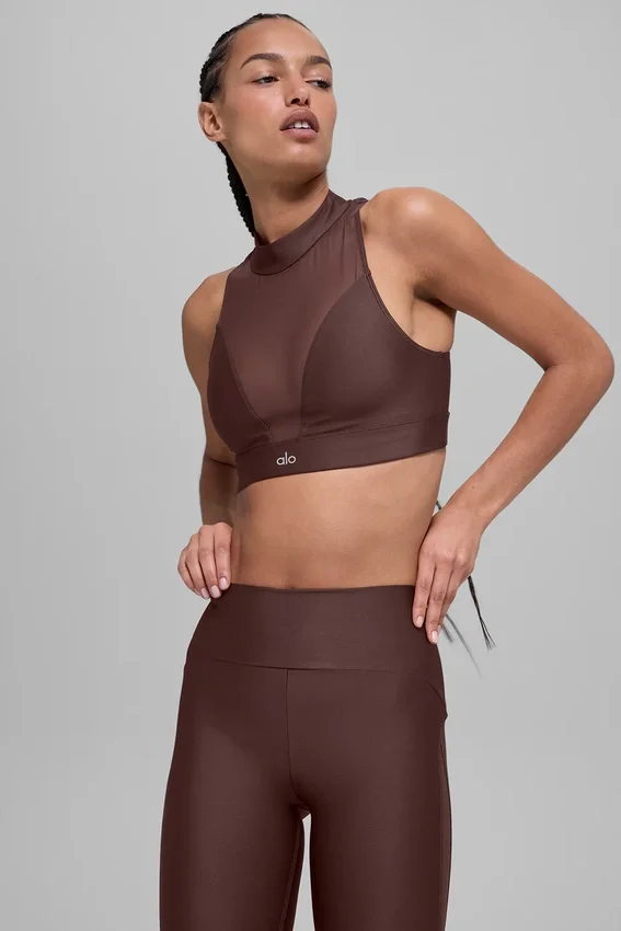 Biustonosz Airlift Mesh Infatuation – Brownstone