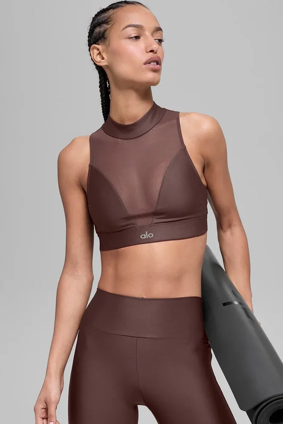 Biustonosz Airlift Mesh Infatuation – Brownstone