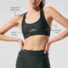 Biustonosz Airlift Rebel – Charcoal Green