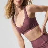 Biustonosz Airlift Redefine – Burgundy Truffle/Black