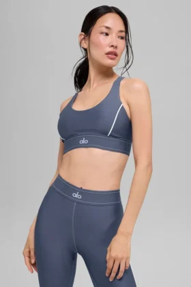 Biustonosz Airlift Suit Up – kolor „Bluestone/White”