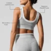 Biustonosz Alosoft Better Together – Athletic Heather Grey/White