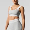 Biustonosz Alosoft Better Together – Athletic Heather Grey/White