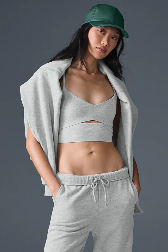 Biustonosz Alosoft Highlight – kolor Athletic Heather Grey