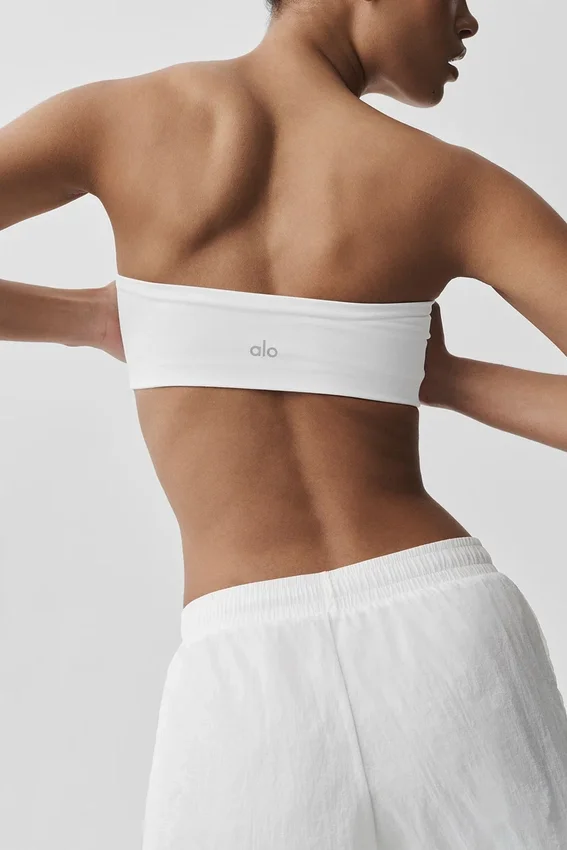 Biustonosz bandeau Airbrush – biały