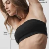 Biustonosz bandeau Airbrush – czarny