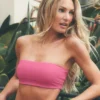 Biustonosz bandeau Airbrush – Paradise Pink