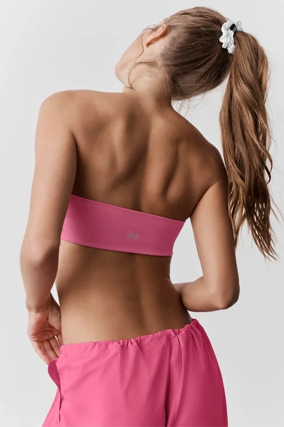 Biustonosz bandeau Airbrush – Paradise Pink