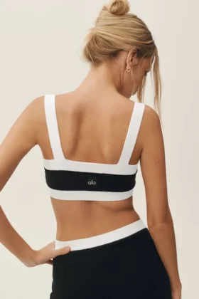 Biustonosz Cotton Cashmere Capri Dream – czarny/biały