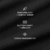 Biustonosz Sheer Glow – czarny